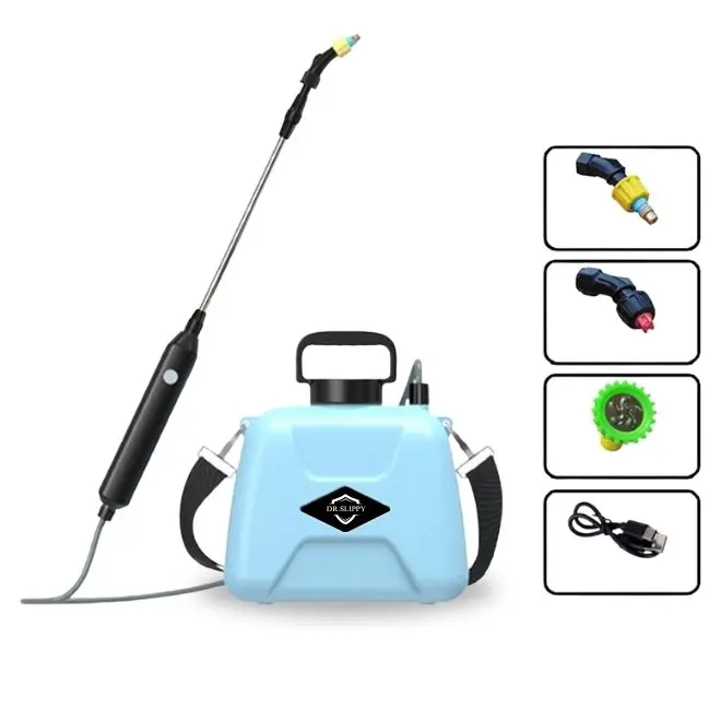 Tahjeer Electric Sprayer Kit , DC12V 8L/M Lift 110M P0.7Mpa Sprayer with Nozzles + Pipe + Connectors + Pump