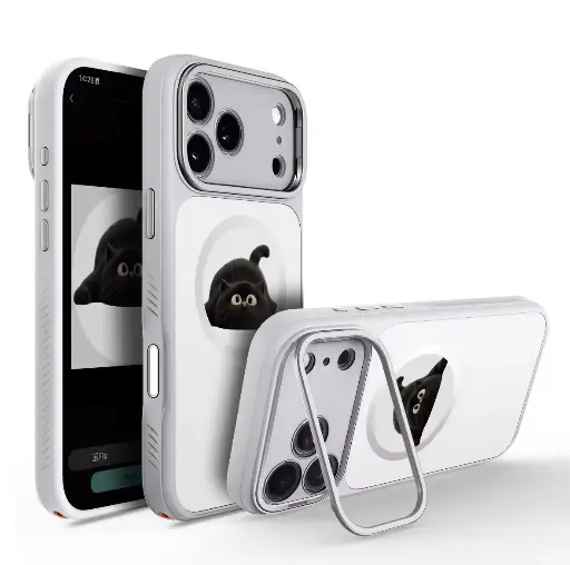 [WASM_17PM_W] Wasam Smart Case I Phone 17 Pro Max White
