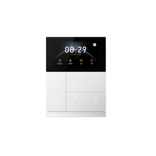 [CHTFB-3.0/6.1.00] GVS KNX Waltz Touch+ Pad - plastic button WHITE